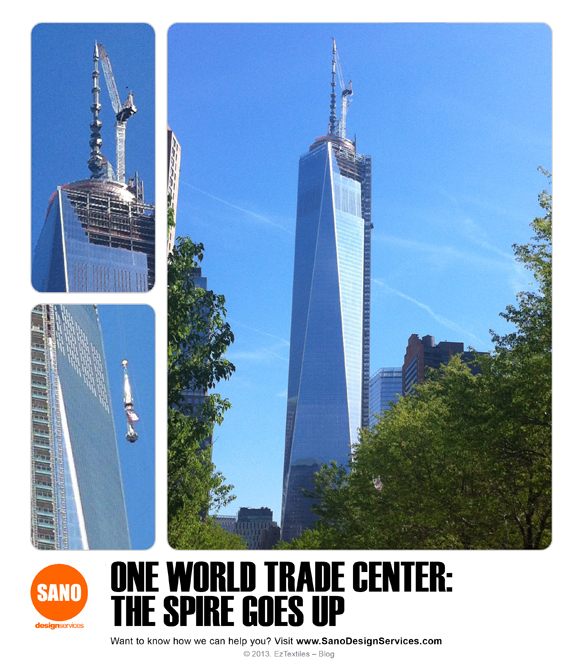 Enjoy these images we took of the One World Trade Center